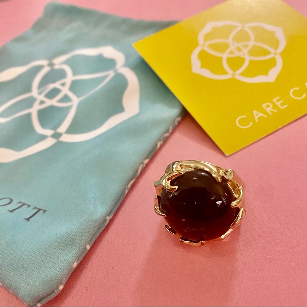 Retired - Kendra Scott - Black Onyx - Shannon Cocktail Ring